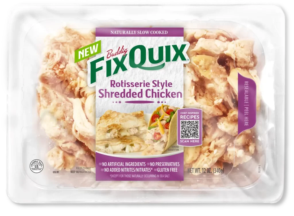 Shredded Chicken Buddig FixQuix