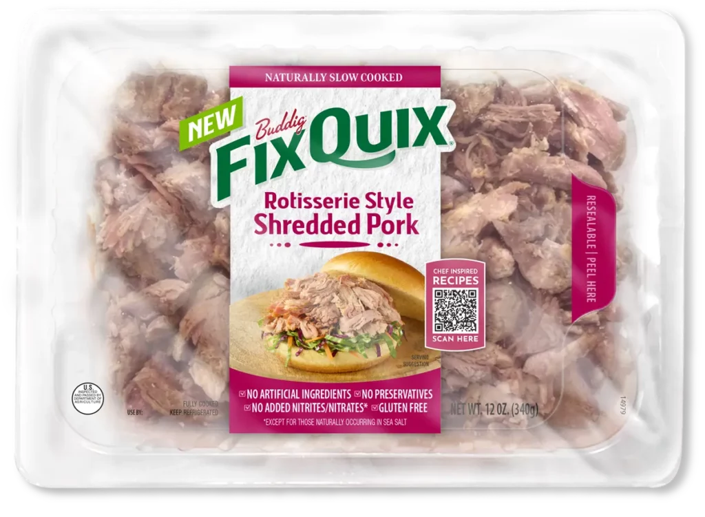 Shredded Pork Buddig FixQuix