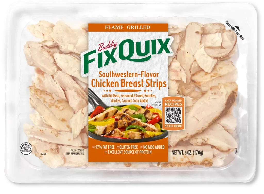 FixQuix Southwest Flavor Chicken Strips